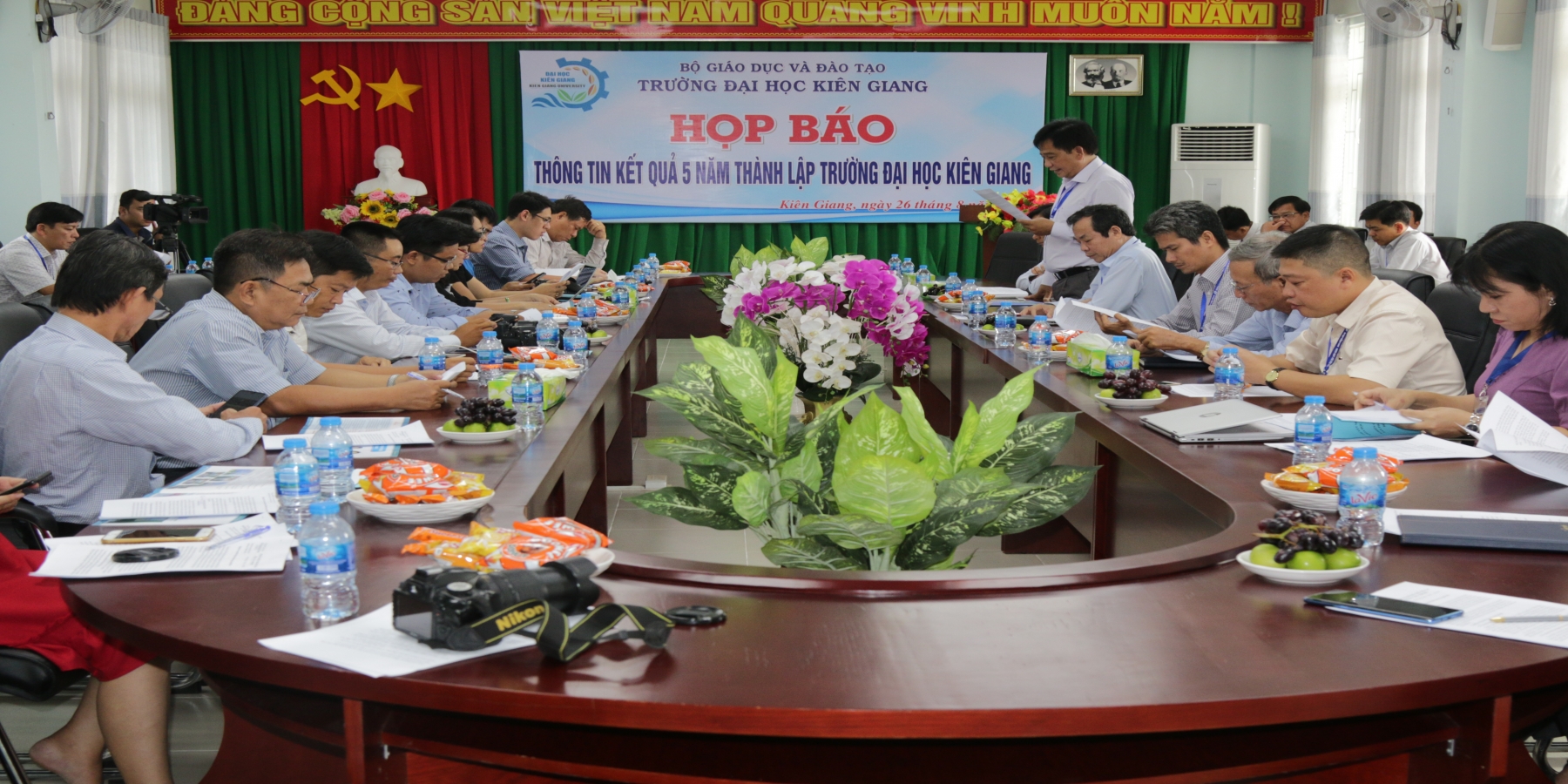 Tổ chức họp báo thông tin kết quả 5 năm thành lập Trường Đại học Kiên Giang