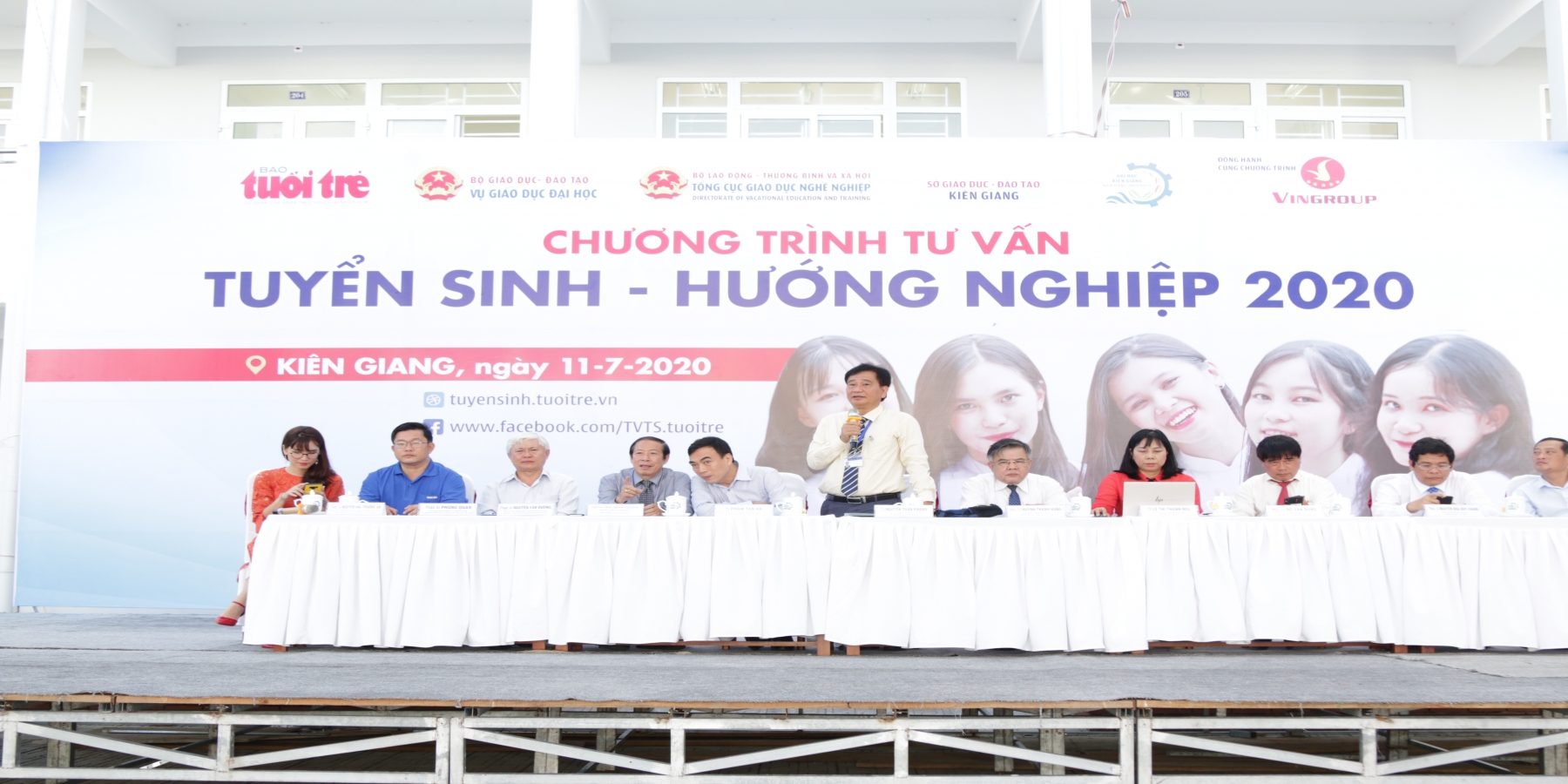 Hơn 2.500 học sinh tham dự chương trình tư vấn Tuyển sinh tại trường Đại học Kiên Giang