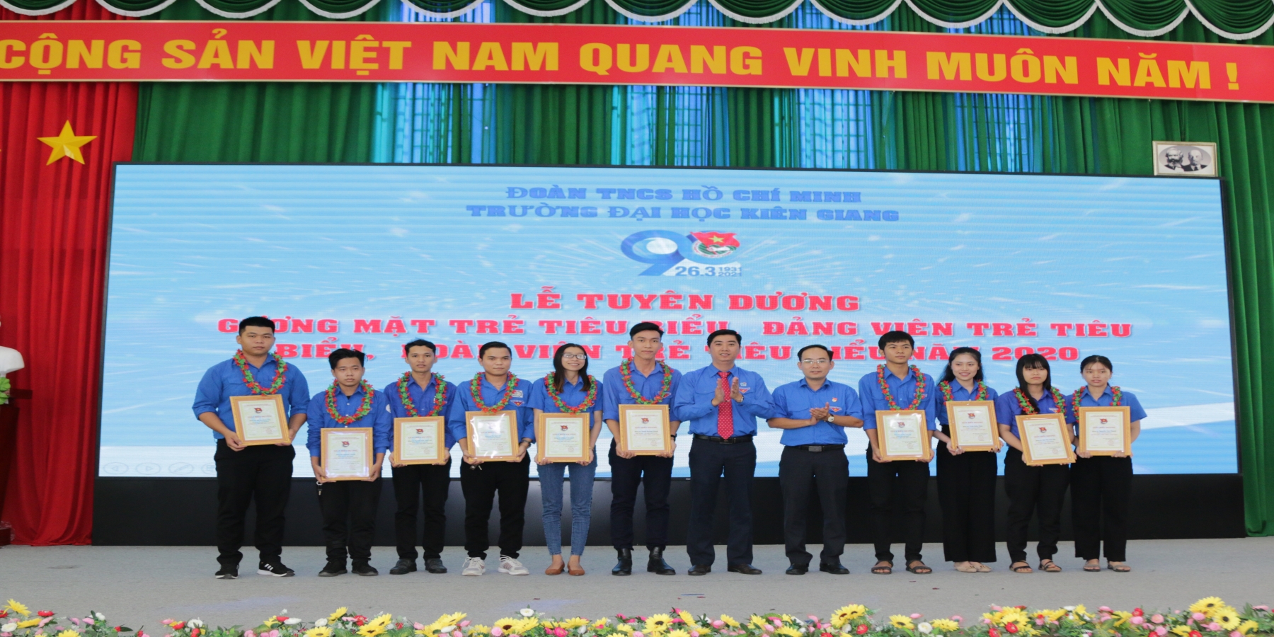Đoàn trường tổ chức họp mặt kỷ niệm 90 năm ngày thành lập Đoàn TNCS Hồ Chí Minh (26/3/1931 – 26/3/2020)