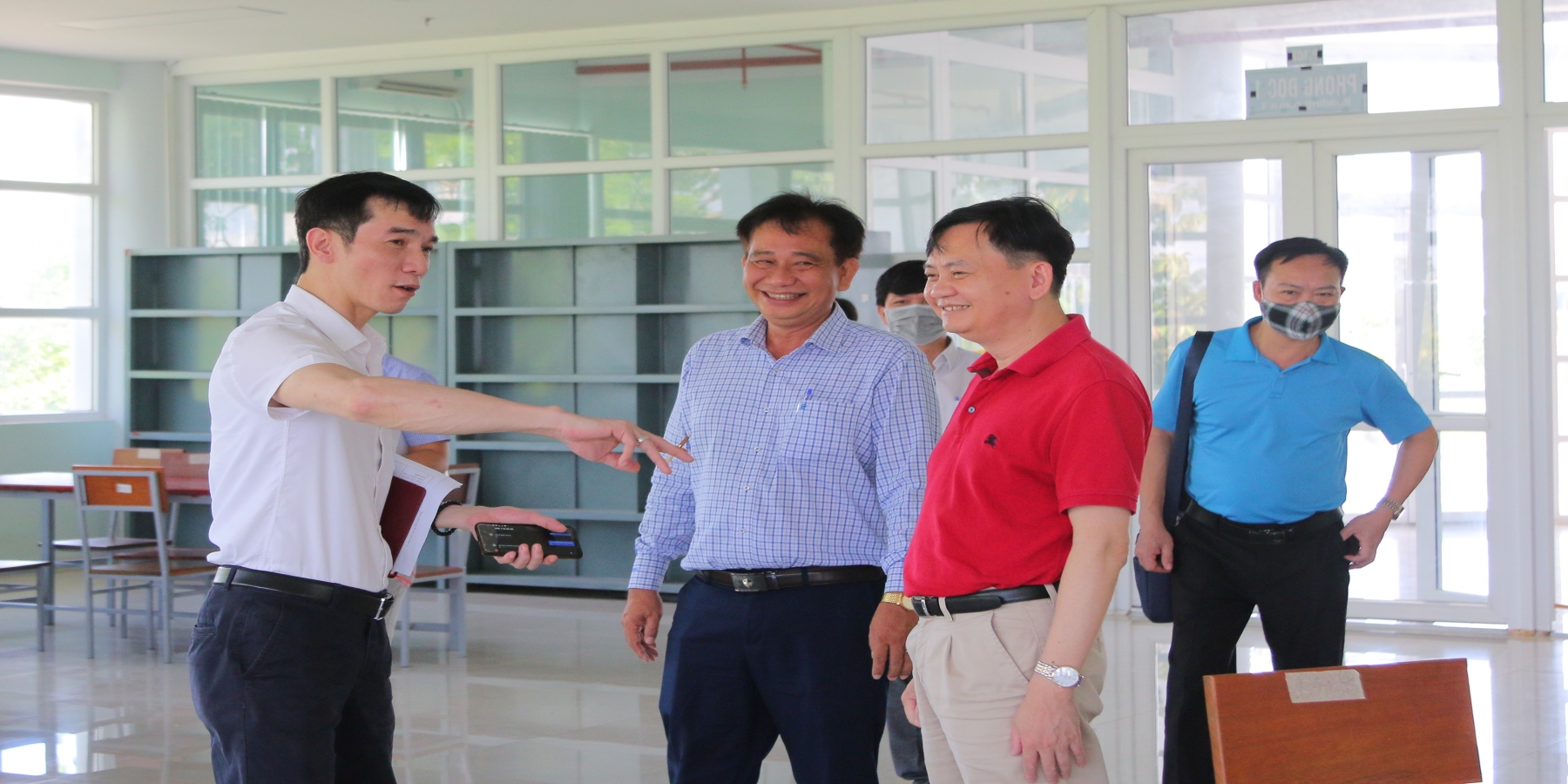 Cục Cơ sở vật chất Bộ Giáo dục và Đào tạo đến làm việc với Trường Đại học Kiên Giang