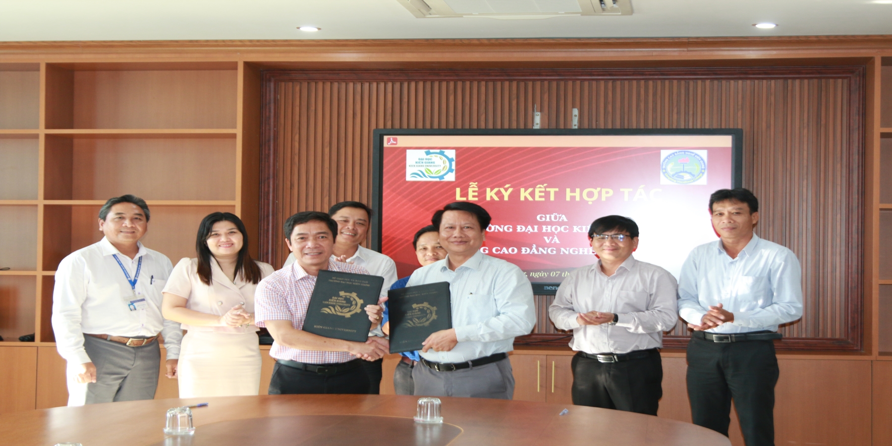 Trường Đại học Kiên Giang và Trường Cao đẳng Nghề Kiên Giang liên kết về giáo dục đào tạo