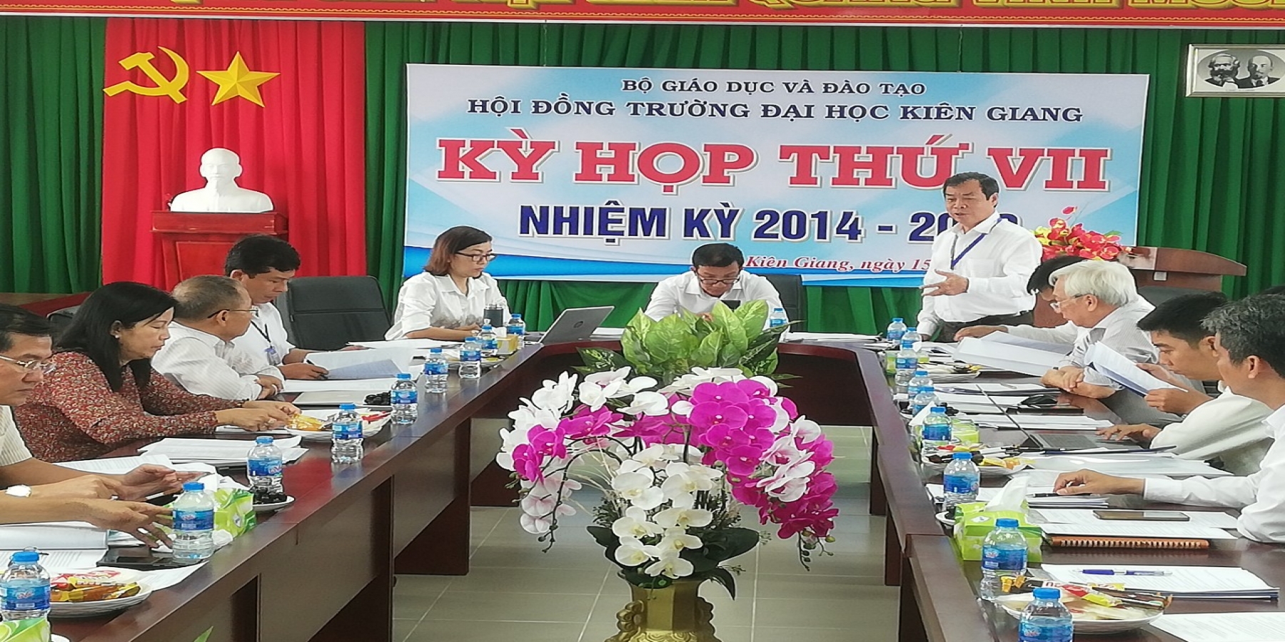 Kỳ họp thứ VII nhiệm kỳ 2014 - 2019, Hội Đồng Trường Đại học Kiên Giang