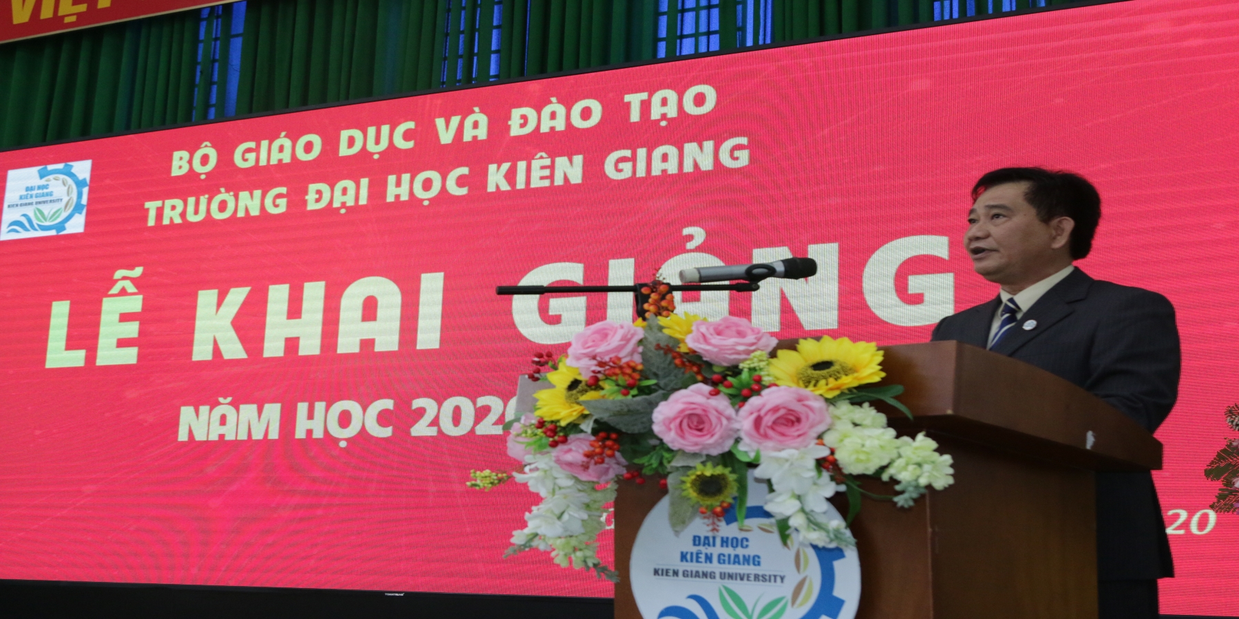 Trường Đại học Kiên Giang tổ chức Lễ khai giảng năm học mới 2020 - 2021