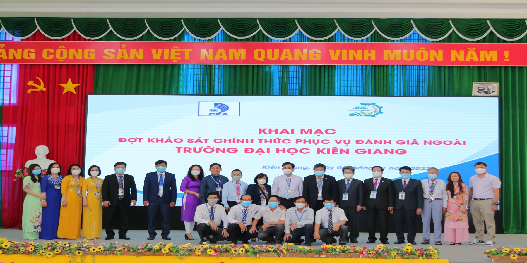 Trường Đại học Kiên Giang tham gia khảo sát đánh giá ngoài chất lượng cơ sở giáo dục