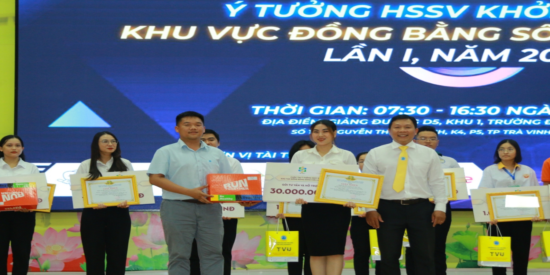 Sinh viên Trường Đại học Kiên Giang đã đạt giải Nhất tại cuộc thi Ý tưởng học sinh, sinh viên khởi nghiệp khu vực Đồng bằng Sông Cửu Long 