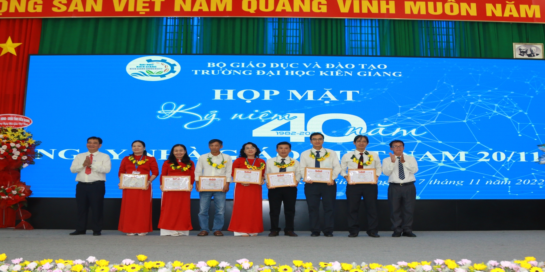 Trường Đại Học Kiên Giang Họp Mặt Kỷ Niệm 40 Năm Ngày Nhà Giáo Việt Nam