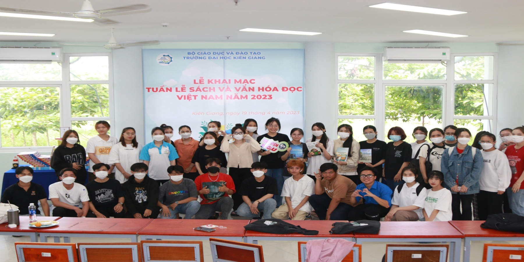 Trường Đại học Kiên Giang đẩy mạnh phát triển văn hóa đọc trong sinh viên