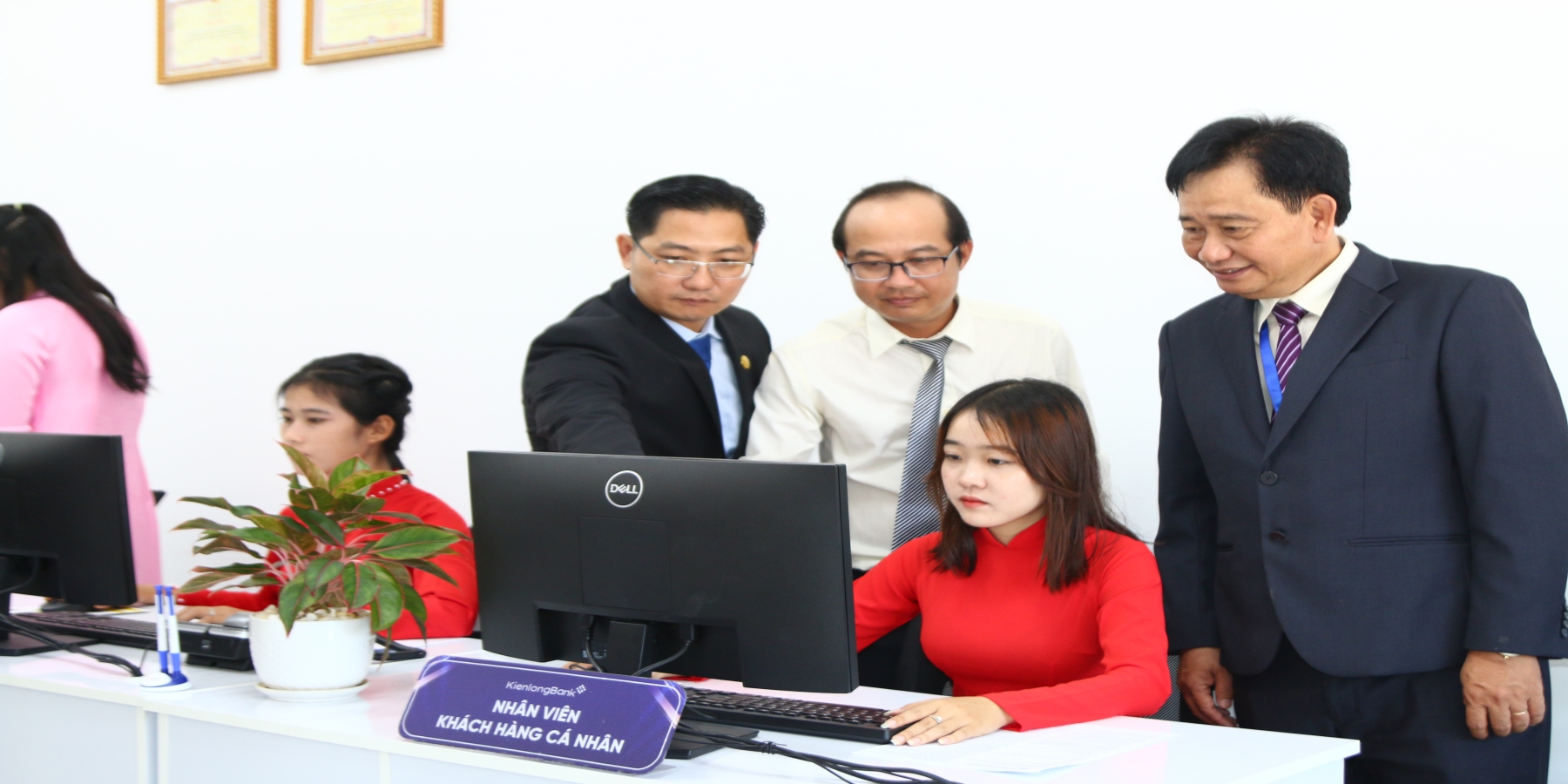Trường Đại học Kiên Giang khánh thành phòng Thực hành nghiệp vụ ngân hàng 