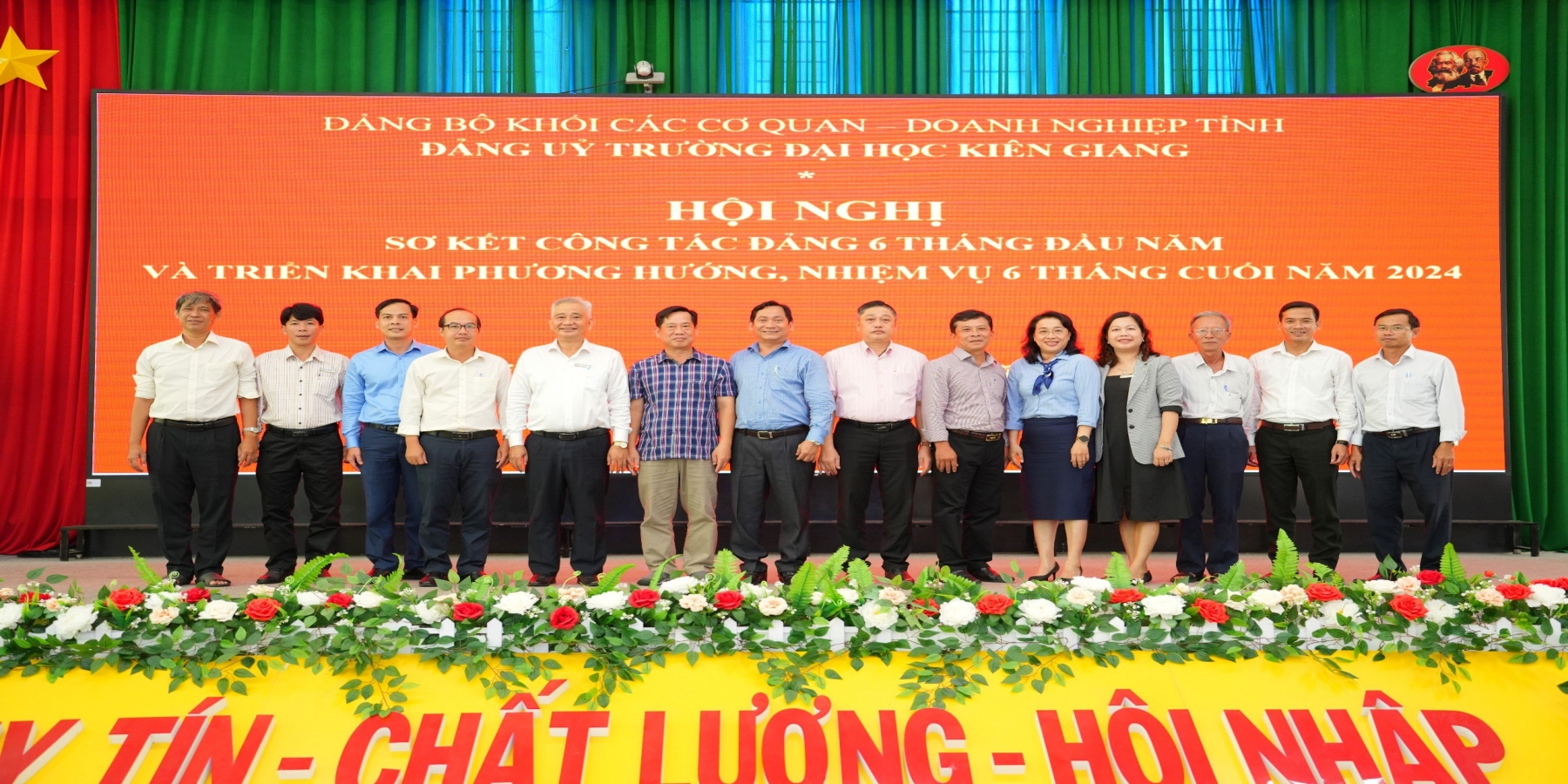 Đảng bộ Trường Đại học Kiên Giang tập trung triển khai thực hiện 5 nguyên tắc cơ bản về xây dựng Đảng