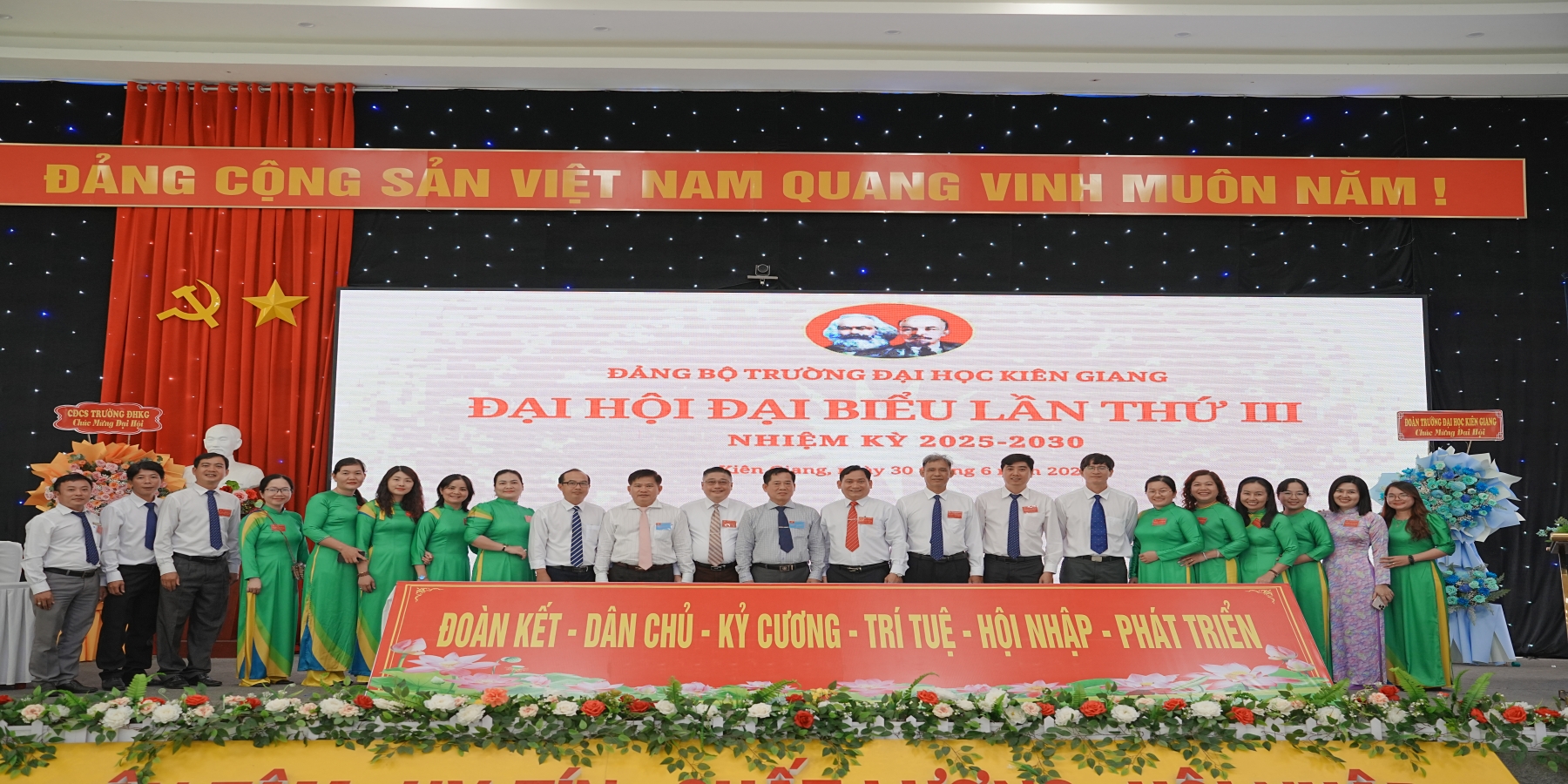 ĐẠI HỘI ĐẢNG BỘ TRƯỜNG ĐẠI HỌC KIÊN GIANG LẦN THỨ III, NHIỆM KỲ 2025–2030