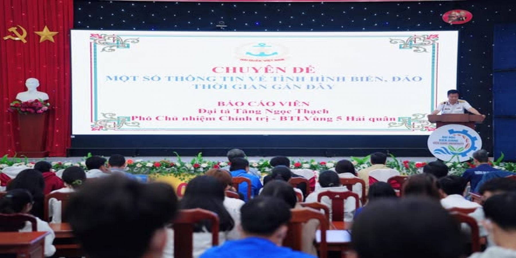 HỘI NGHỊ TUYÊN TRUYỀN BIỂN, ĐẢO VÀ THU HÚT NGUỒN NHÂN LỰC CHO QUÂN CHỦNG HẢI QUÂN