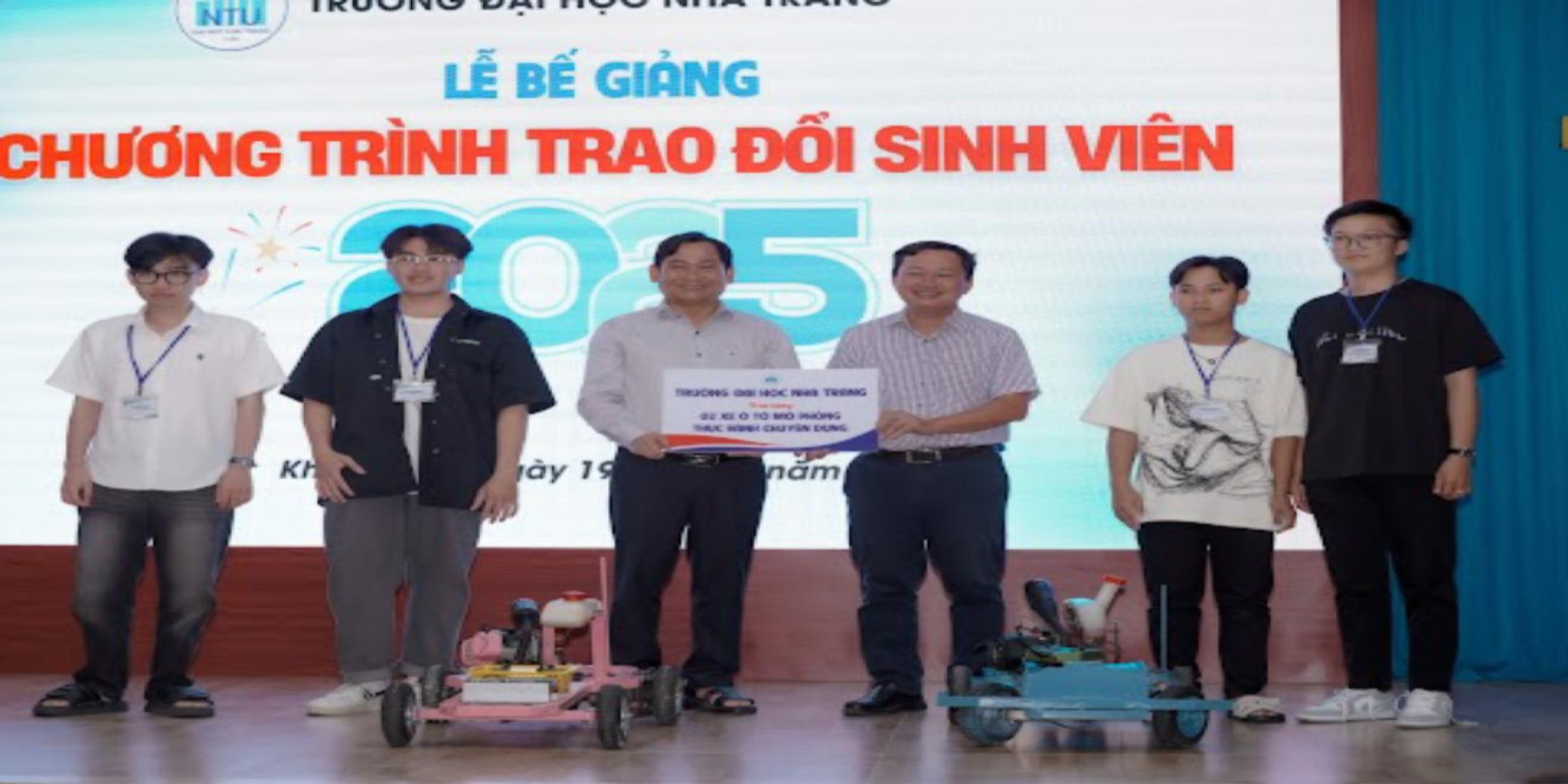 BẾ MẠC CHƯƠNG TRÌNH TRAO ĐỔI SINH VIÊN NĂM 2025 GIỮA TRƯỜNG ĐẠI HỌC KIÊN GIANG VÀ TRƯỜNG ĐẠI HỌC NHA TRANG