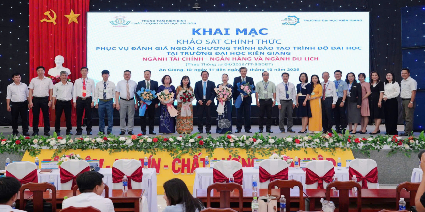 KHAI MẠC KHẢO SÁT CHÍNH THỨC ĐÁNH GIÁ CHẤT LƯỢNG 02 CHƯƠNG TRÌNH ĐÀO TẠO