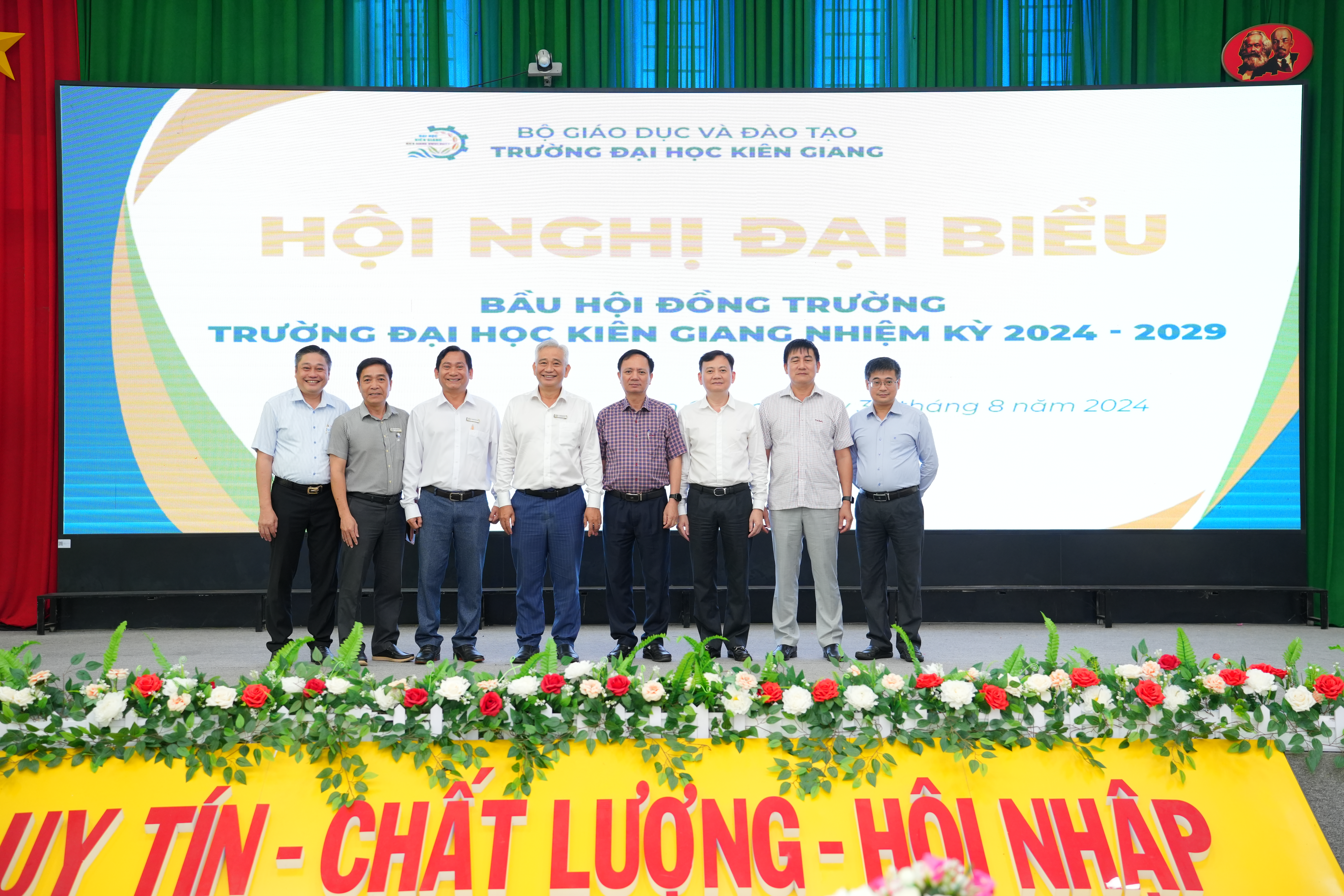 TRƯỜNG ĐẠI HỌC KIÊN GIANG TỔ CHỨC  HỘI NGHỊ ĐẠI BIỂU BẦU HỘI ĐỒNG TRƯỜNG NHIỆM KÌ 2024 – 2029